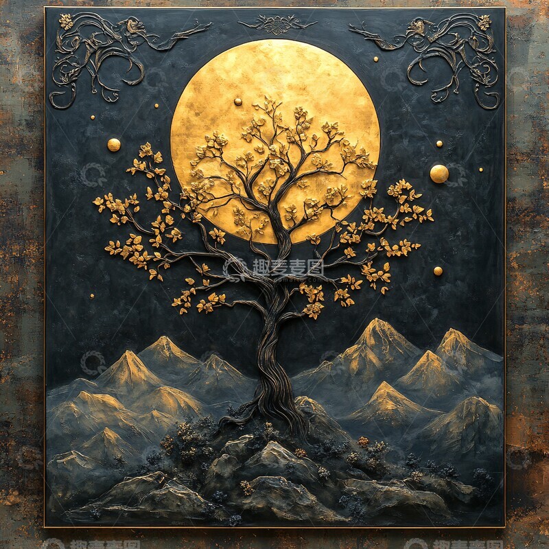 高清大图下载【趣麦麦图】精灵壁挂艺术1