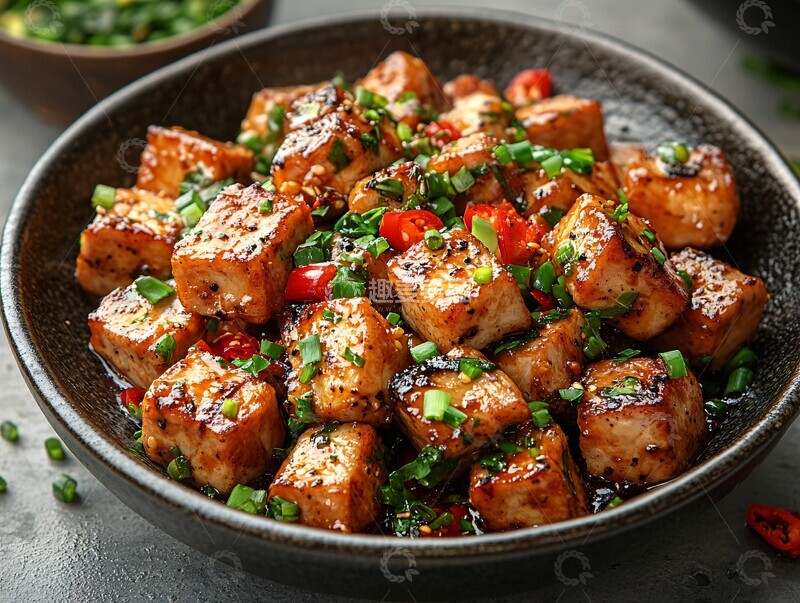 高清大图下载【趣麦麦图】回锅肉摆盘回锅肉摆盘餐桌2