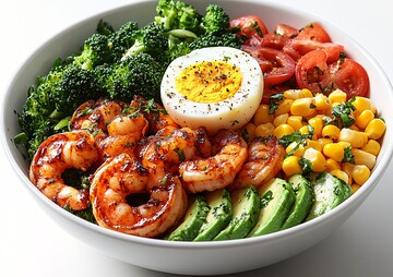 虾仁牛油果鸡蛋沙拉3