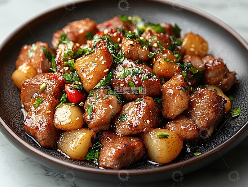 高清大图下载【趣麦麦图】回锅肉摆盘回锅肉摆盘餐桌