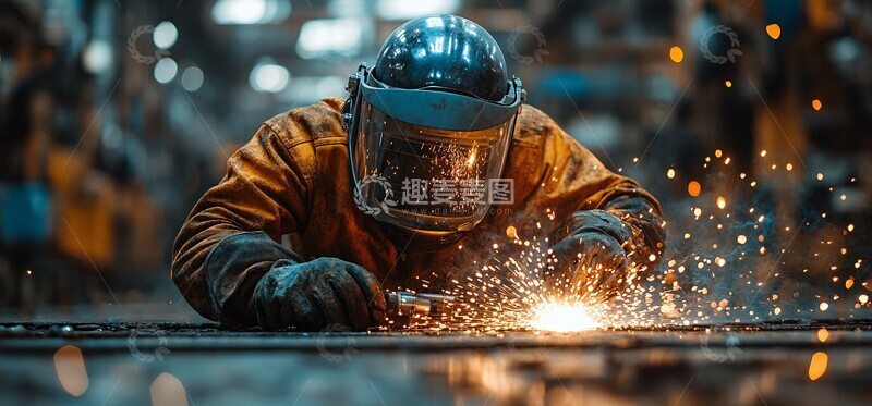 高清大图下载【趣麦麦图】焊接操作防护中2