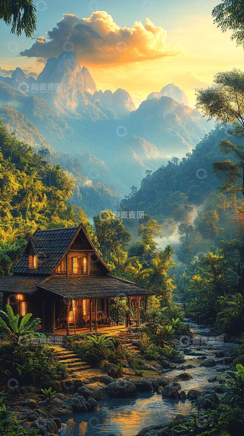 高清大图下载【趣麦麦图】乡村风光乡村风光摄影1