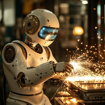 机器人使用抛光机2