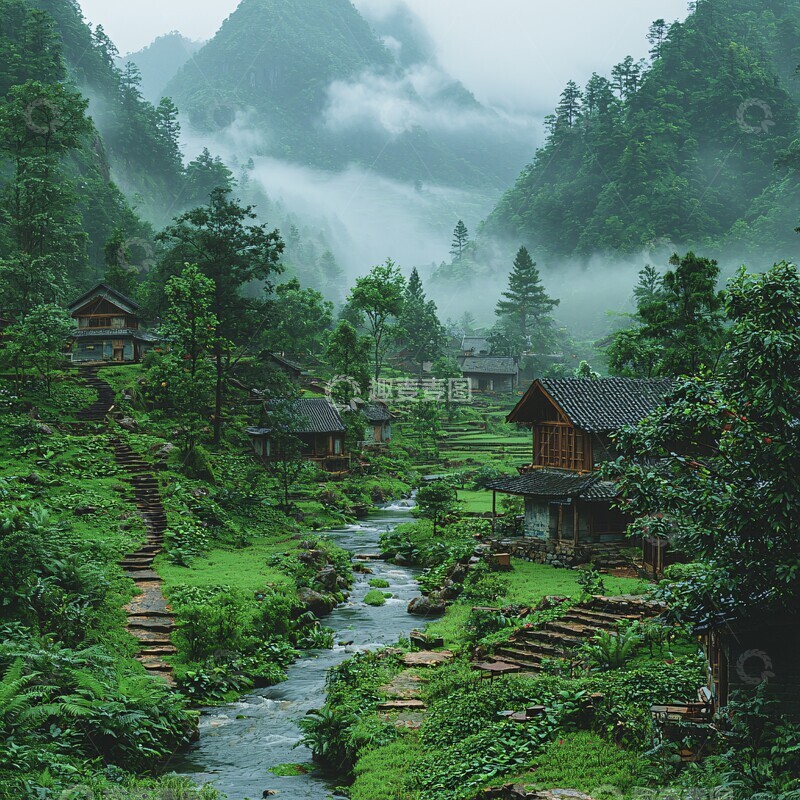 高清大图下载【趣麦麦图】客家风景照客家风景自然