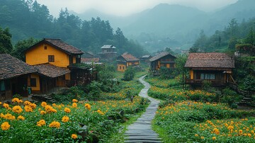 山村变迁山村变迁扶贫2