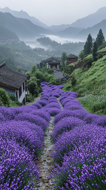 紫花河畔紫花河畔田野2
