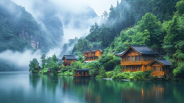 田园风光田园风光村庄1