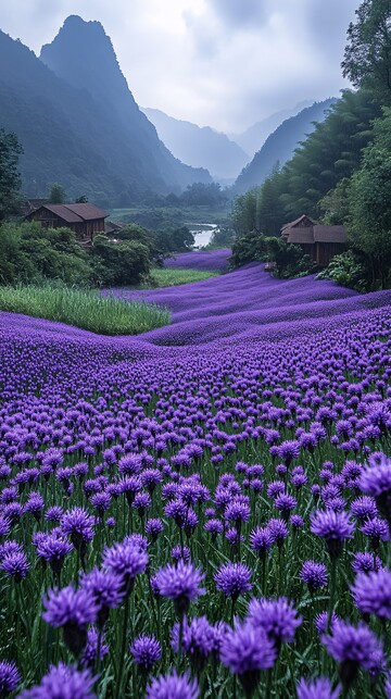 紫花河畔紫花河畔田野1