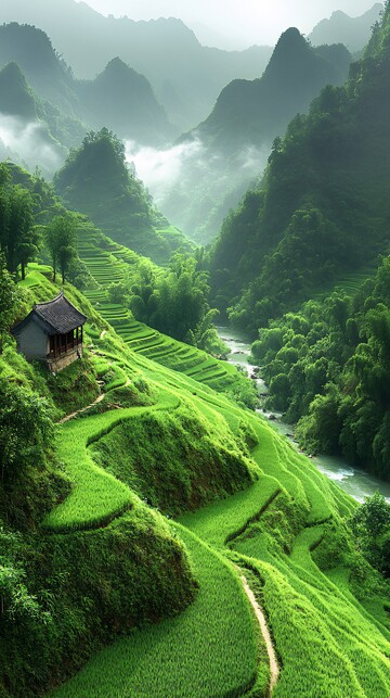 山水田园风光46