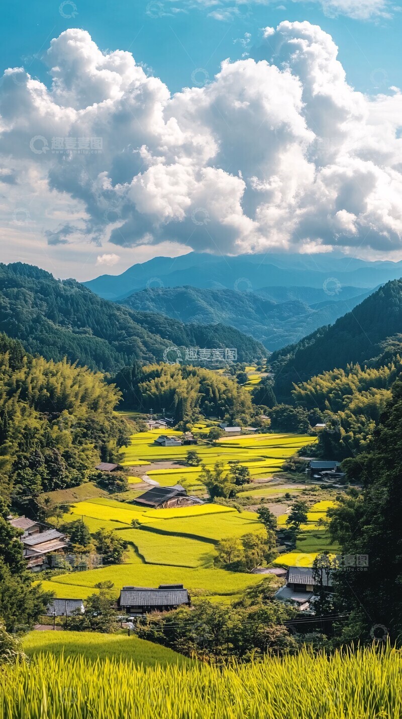 高清大图下载【趣麦麦图】日本乡村风光1