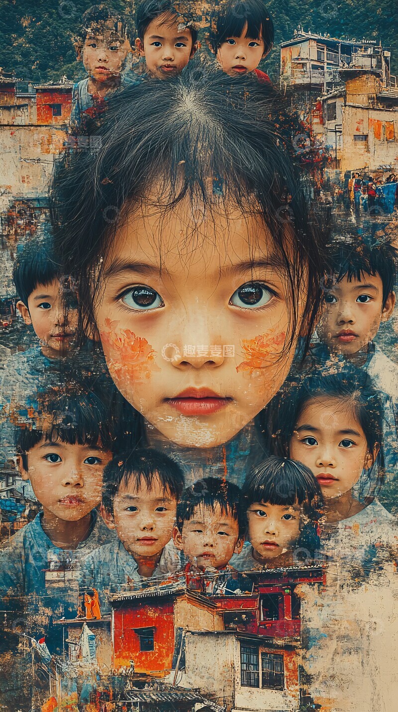 高清大图下载【趣麦麦图】孩子教育之旅