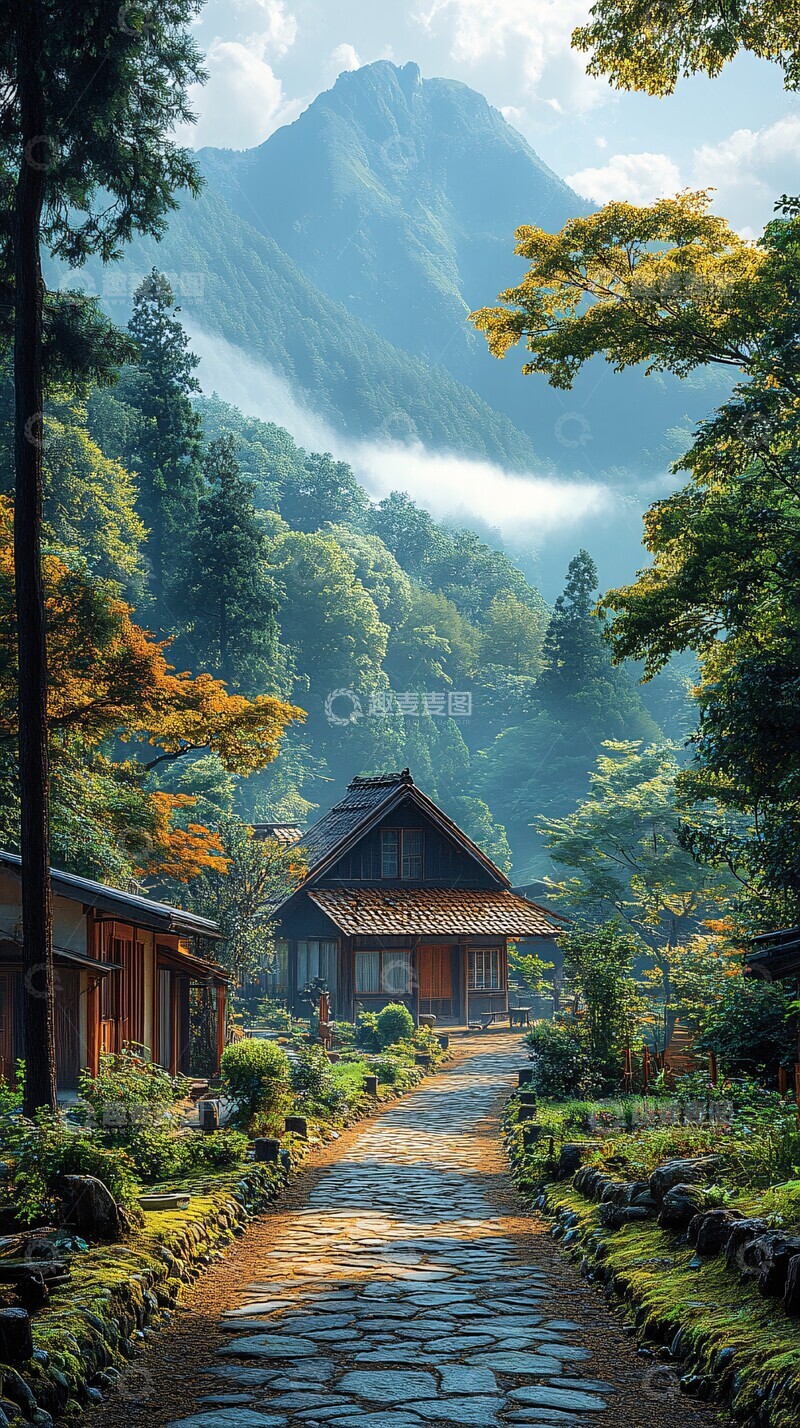高清大图下载【趣麦麦图】乡村风景图乡村风景日本