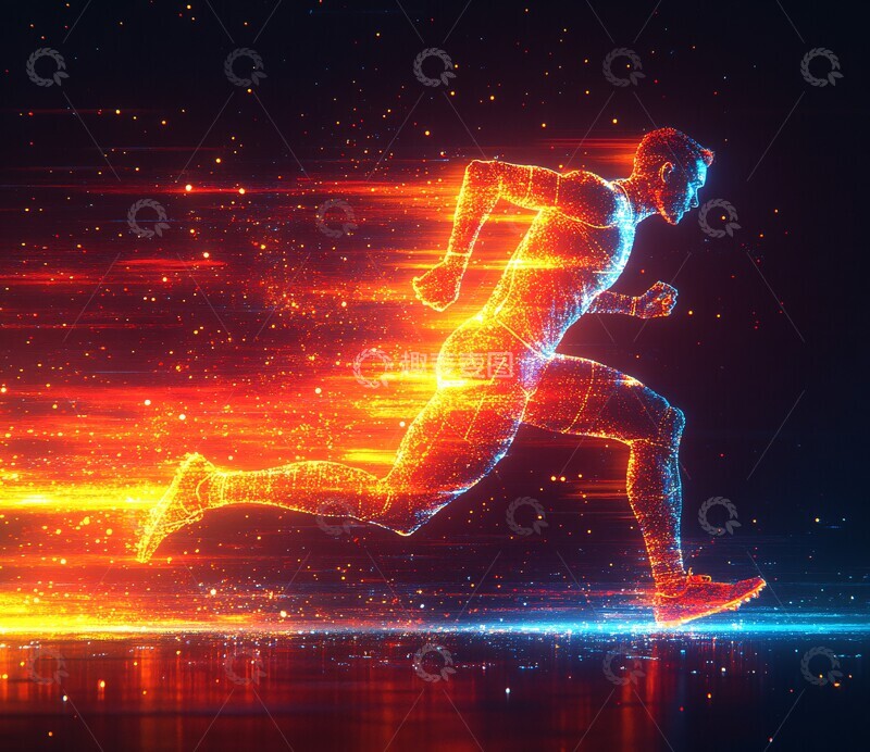 高清大图下载【趣麦麦图】运动速度线条1