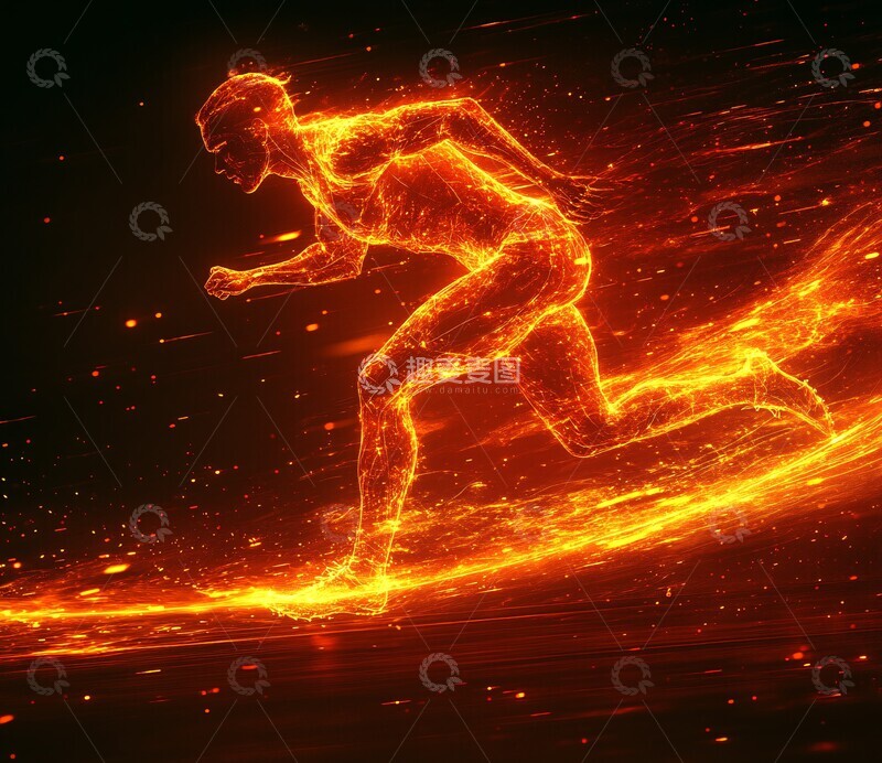 高清大图下载【趣麦麦图】运动速度线条