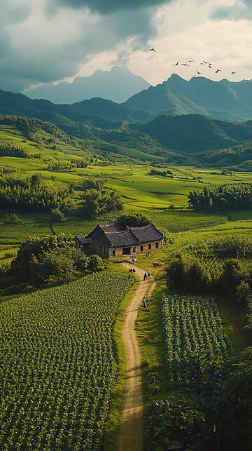 农民田间劳作图1