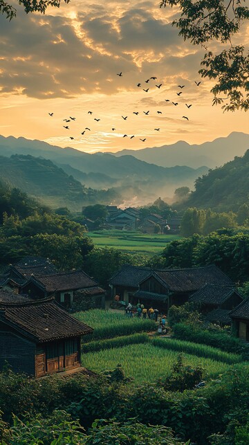 农民田间劳作图2