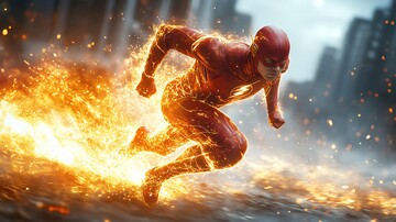 闪电侠奔跑瞬间1