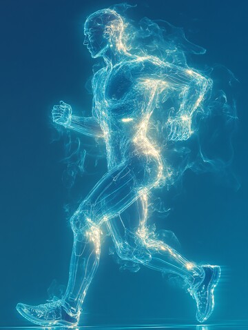 透明人跑图透明数字广告1