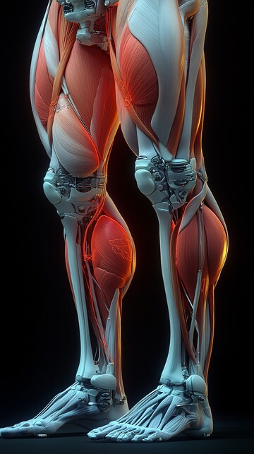 红四头肌解剖图