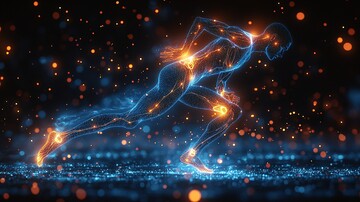 跑步关节疼痛示意1