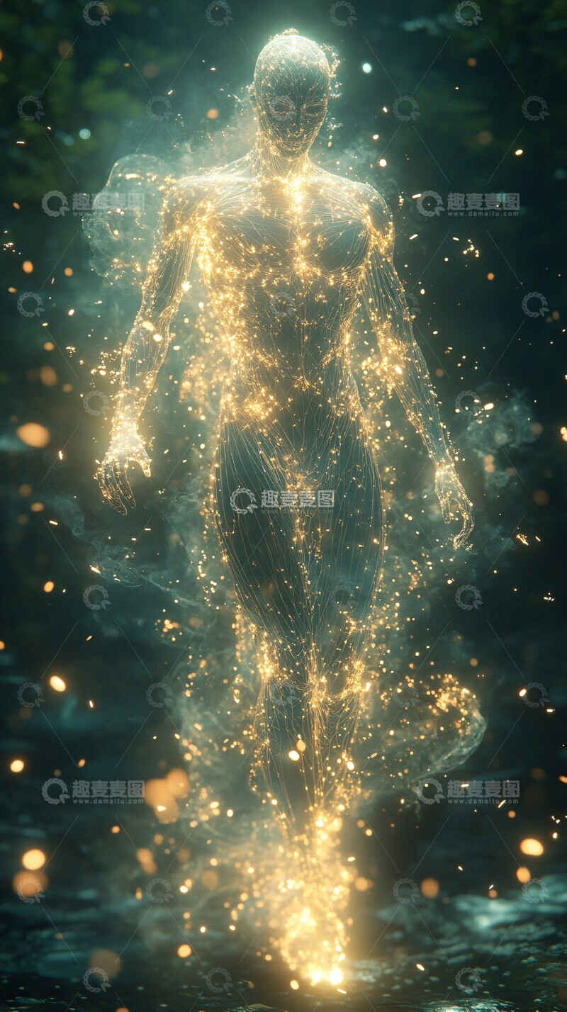 高清大图下载【趣麦麦图】人类能量护盾1