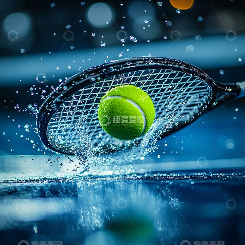 高清大图下载【趣麦麦图】击球瞬间击球瞬间飞球1
