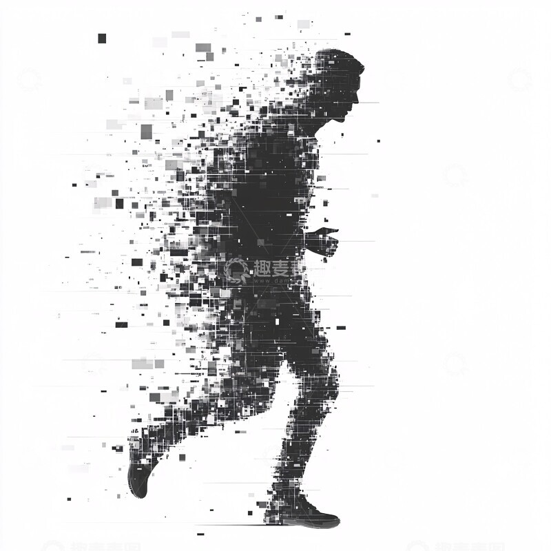 高清大图下载【趣麦麦图】穿越互联网的人