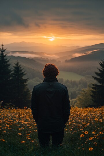 林间晨曦林间晨曦人影1
