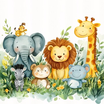 小动物草地聚会1