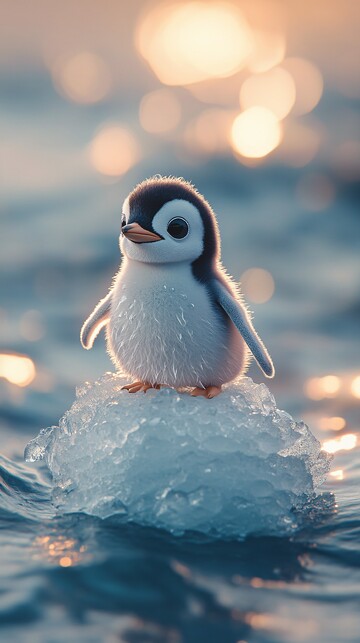小企鹅冰块海1