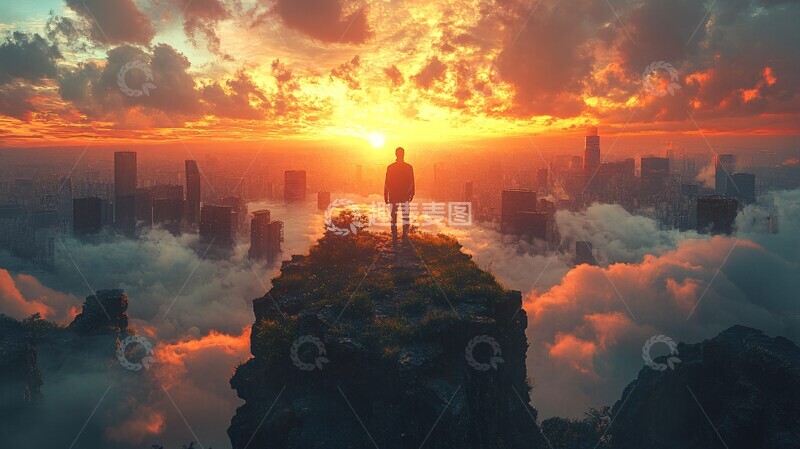 高清大图下载【趣麦麦图】追梦之路超越自我