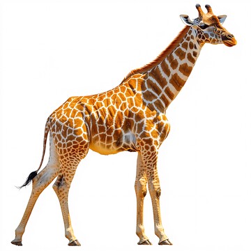 长颈鹿前腿伸展坐姿2