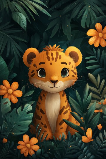 动物乐园生日邀请2