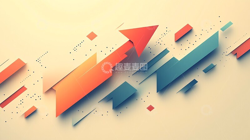 高清大图下载【趣麦麦图】向上箭头系列