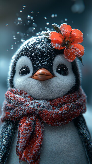 小企鹅雪洞惊醒1