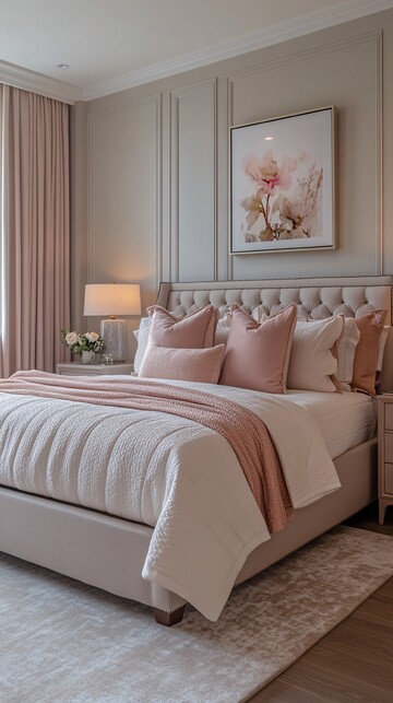 灰墙粉饰卧室3
