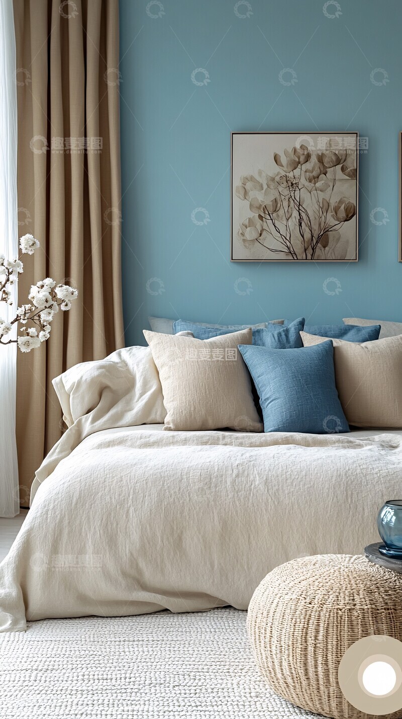 高清大图下载【趣麦麦图】饱和色彩卧室