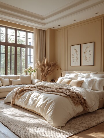 明亮阳光卧室布置3