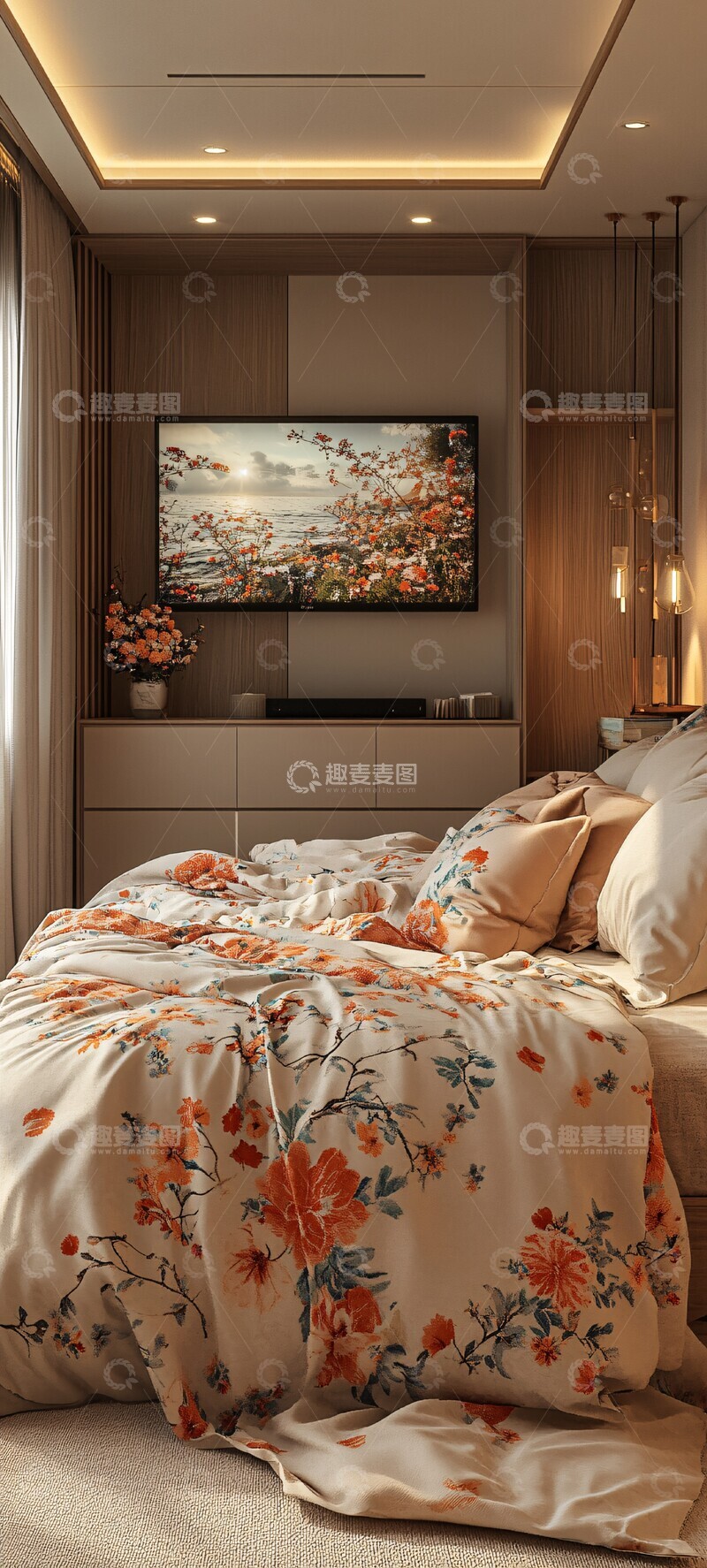 波西米亚风格卧室1