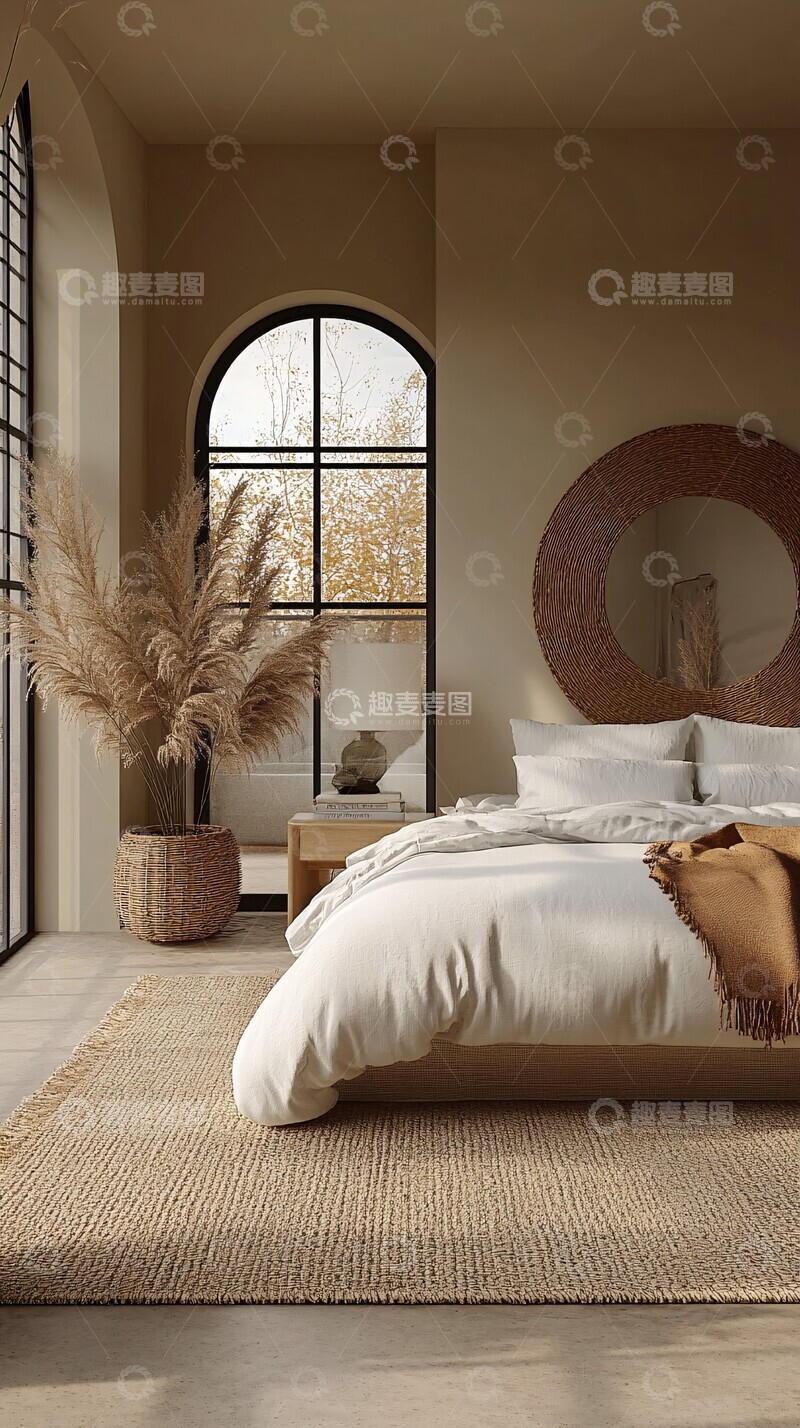 高清大图下载【趣麦麦图】现代简约卧室127