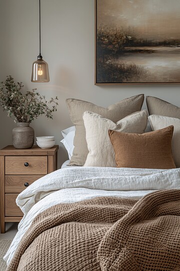 极简卧室墙面细节3