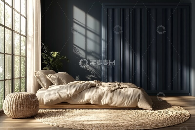 高清大图下载【趣麦麦图】现代简约卧室设计199