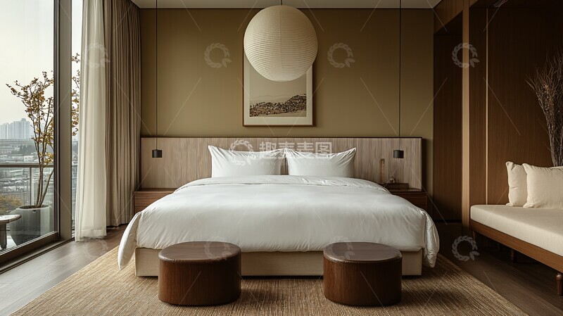 高清大图下载【趣麦麦图】简约卧室设计14