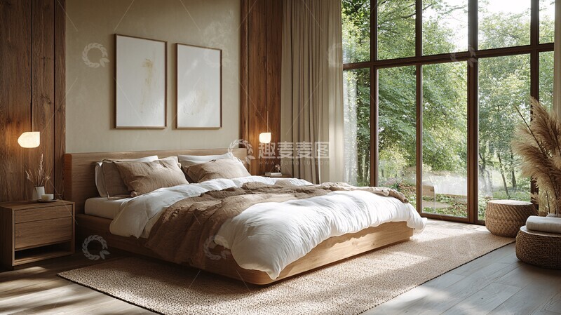 高清大图下载【趣麦麦图】-现代简约卧室129