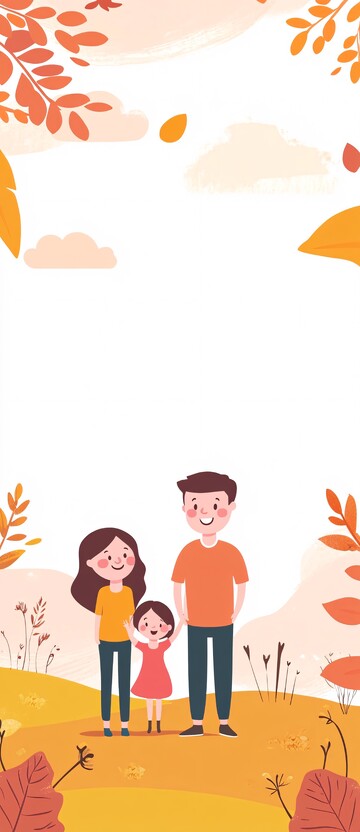 快乐一家人快乐家人背景