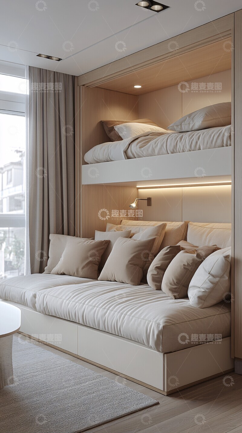 高清大图下载【趣麦麦图】多功能家具公寓