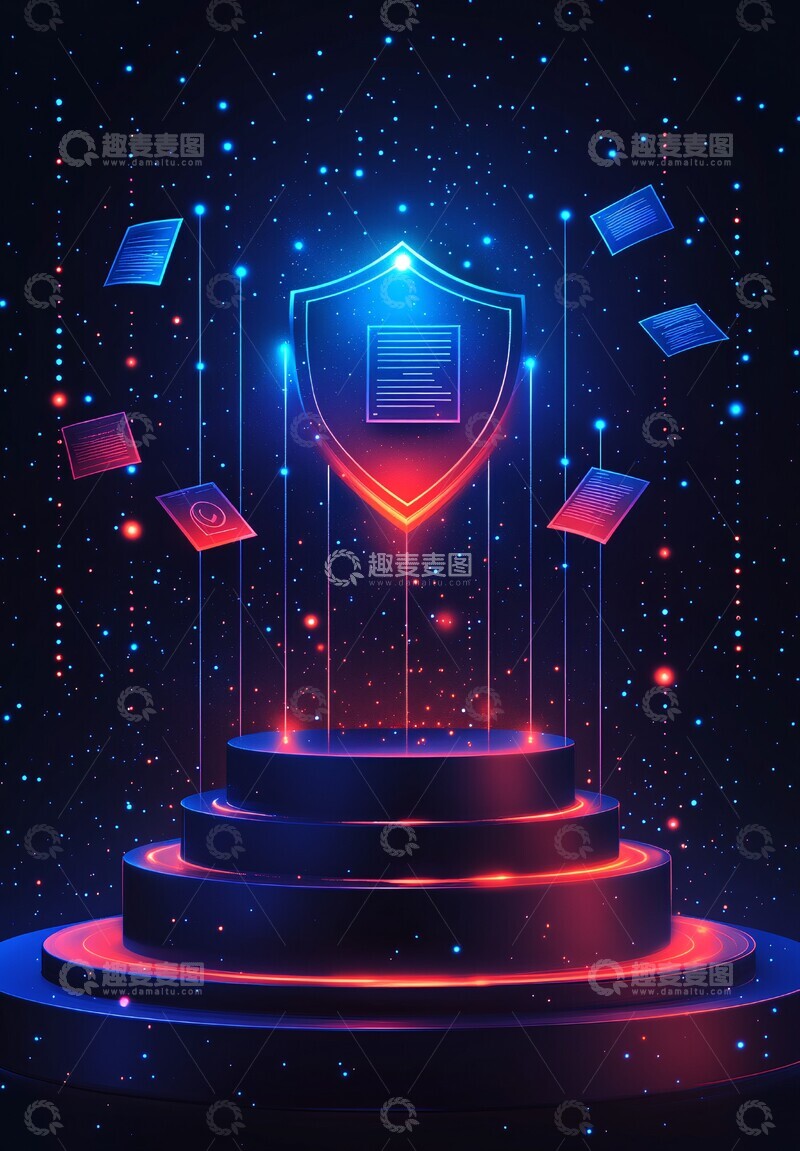 高清大图下载【趣麦麦图】电子设备安全图