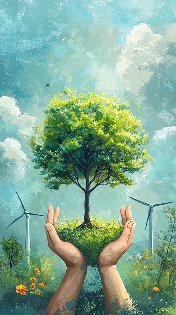 阳光树苗阳光树苗绿色1