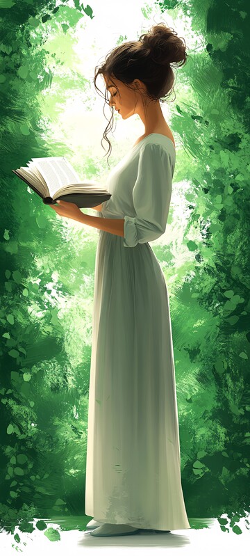 老师读书的场景1