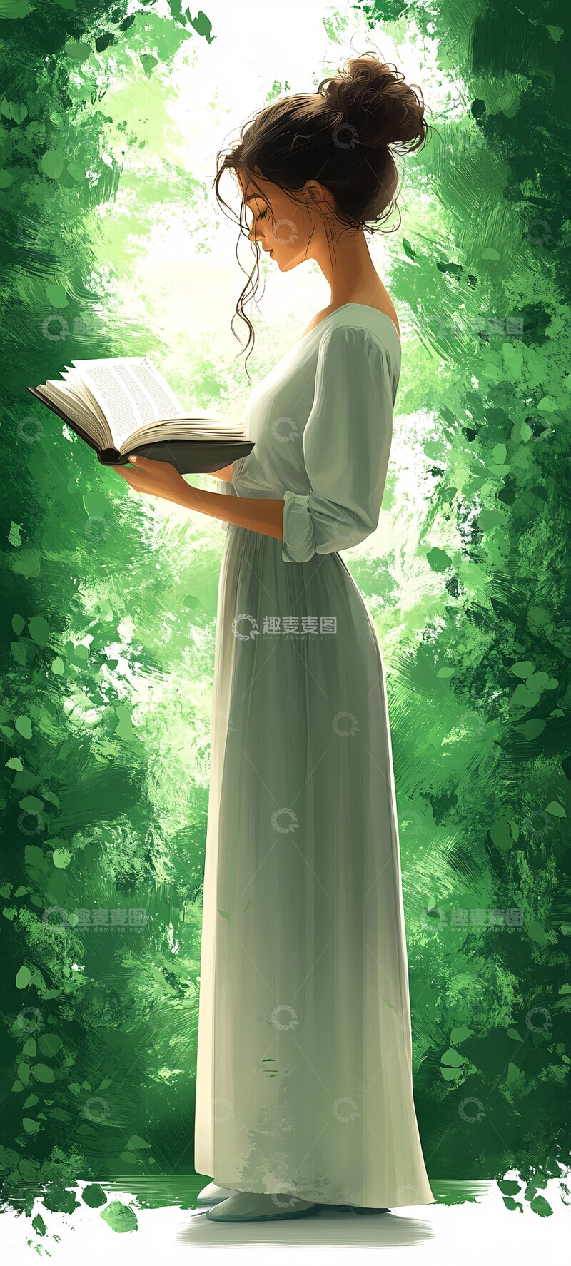 老师读书的场景1